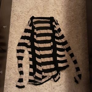 Striped cardigan
